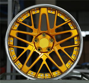 Rines JUWA Premium de 1/2 Piezas de Aleación de Aluminio Forjado para Mejora de Estilo BBS TE37 <span class=keywords><strong>HRE</strong></span> para Autos Tuning - Product Image 5