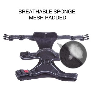 เสื้อกั๊กสัตว์เลี้ยงแบบปรับได้ ไม่รัดคอ ระบายอากาศได้ดี ผลิตจากผ้า Oxford สำหรับกิจกรรมกลางแจ้ง พร้อมแถบสะท้อนแสง <span class=keywords><strong>3M</strong></span> ยี่ห้อ Nibao ขายดี - Product Image 2