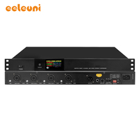 Suppresseur de rétroaction à intelligence adaptative 4 canaux avec écran, processeur audio numérique anti-Feedback automatique PX-5200