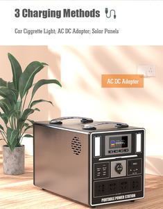 Station d'Énergie 500W 1000W 2000W 3000W au Lithium Portable pour Urgence, Camping, Randonnée, Pêche et Alimentation Secours Extérieure - Product Image 3