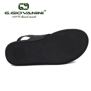 Hot Selling Summer Beach <strong>Sandals</strong> High Quality Pure Genuine <strong>Men's</strong> <strong>Rubber</strong> Leather <strong>Sandals</strong> for <strong>Men</strong> - Product Image 6