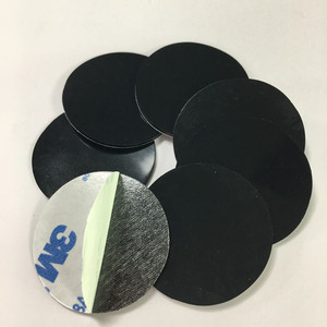 Silicone Circular Black Furniture <b>Pads</b> Self Adhesive Anti Slip Rubber Feet <b>Pad</b> For Table <b>Chair</b> Stand Protection - Product Image 1