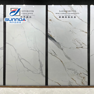 Lastra di pietra sinterizzata di fascia alta <span class=keywords><strong>in</strong></span> gres porcellanato pavimento da parete <span class=keywords><strong>in</strong></span> <span class=keywords><strong>marmo</strong></span> carrra disegni opachi lucidati superficie da banco TV sfondo - Product Image 3