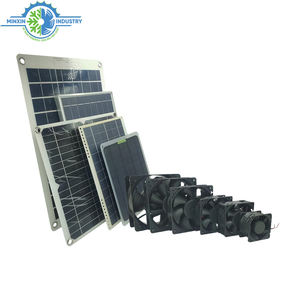 5V 12V Panneau Solaire Alimenté Petit DC Ventilateur Mini Kit Solaire Ventilateur pour La Maison Pet Maison RV Caravane Poulailler Ventilateur D'échappement De Voiture - Product Image 4