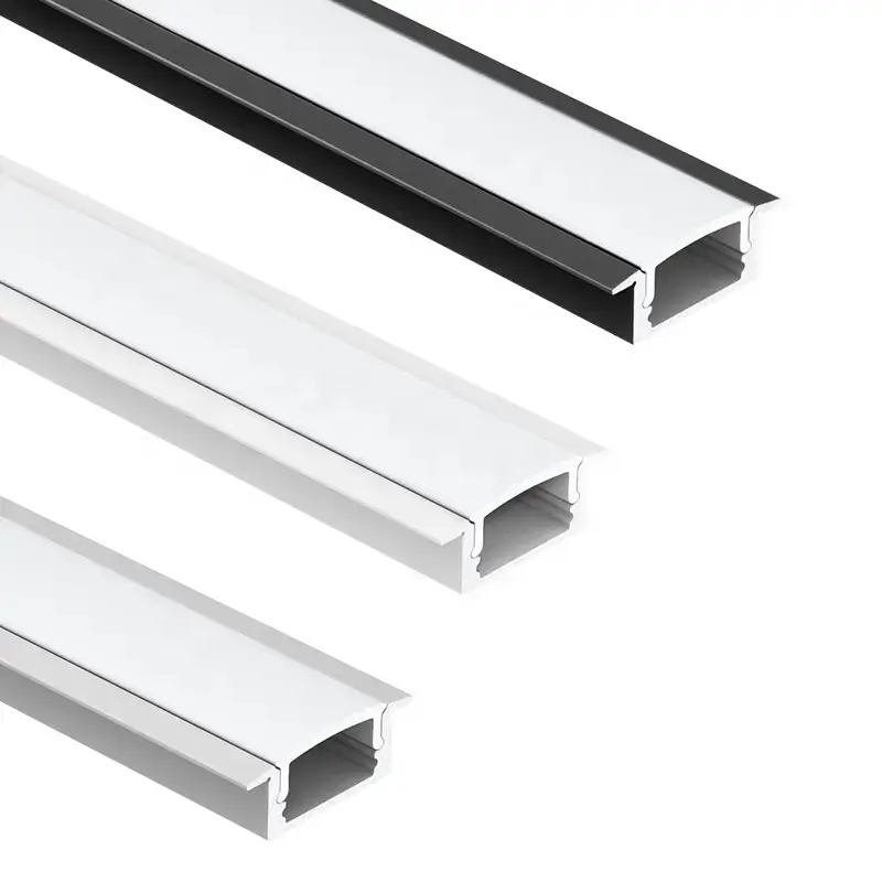 20 × 10 mm LED Aluminiumprofil Streifen Licht lineare Spur kundenspezifisch direkt ab Werk Heimbüro innenraum