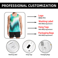 Camiseta Deportiva sin Mangas para Hombre, Ajuste Perfecto, Ultraligera, de Secado Rápido, para Maratón, Entrenamiento y Running