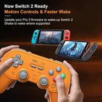 Control Inalámbrico 8Bitdo Pro 3 con Joysticks TMR, Gatillos Hall y Base de Carga para Switch/Windows/IOS/SteamOS/Android