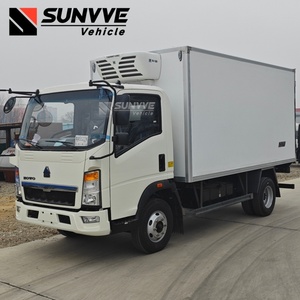 SINOTRUK HOWO 4X2 Camión Refrigerado Nuevo y Usado de 2, 3 y 5 Toneladas, Camioneta Refrigerada Pequeña para Carga Fría, en Venta - Product Image 6