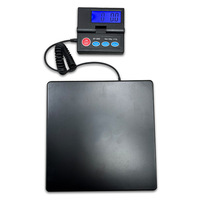 Balance électronique commerciale de haute précision pour colis de commerce extérieur, 50 kg, multifonctionnelle, rectangulaire, compacte, à poser