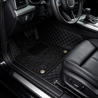 Tapis de sol de voiture Skoda 3D en cuir PU, entièrement enveloppants, universels, sur mesure