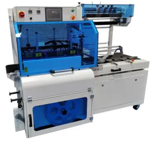 PVC/POF/PE Shrink Film Heat Shrink Wrapping Machine Automatic Shrink Packaging Machine L Bar Sealing Machine Tunnel