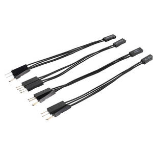 แผงด้านหน้าพีซีของ angitu รองรับสวิตซ์คู่คอมพิวเตอร์ Dupont Power + -, RESET, Power Sw, <span class=keywords><strong>HDD</strong></span> EXTENSION Splitter CABLE - Product Image 1