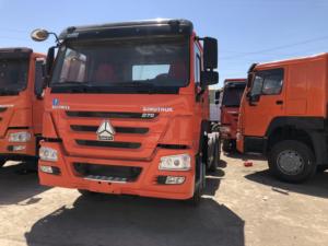 Camión Tractor Usado Sinotruk Euro2 Diésel 6X4 con Volante a la Izquierda, HOWO de 10 Ruedas, Capacidad de Carga de 21-30T, 371hp, Cámara Trasera de 360° - Product Image 6