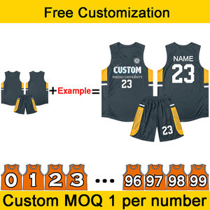 Maillot de basketball unisexe personnalisé avec logo, motif, sublimation, polyester respirant, séchage rapide, anti-humidité, grande taille, vente en gros - Product Image 3