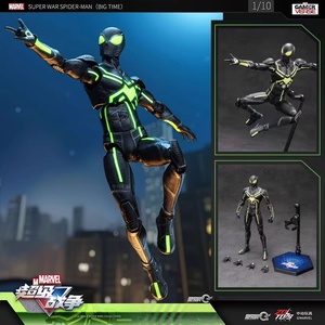 ZD Toys Action Figure Originale Autentica <span class=keywords><strong>Spider</strong></span>-<span class=keywords><strong>Man</strong></span> Serie 10° Anniversario <span class=keywords><strong>Marvel</strong></span> Scala 1/10 con Articolazioni Mobili 18 cm 7 Pollici - Product Image 5