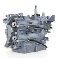 Ensemble de carter de moteur hors-bord 6B4 assemblage de boîte de vilebrequin pour Yamaha 2 temps 15HP 6B4-15100-00-1S pièces de moteur de bateau