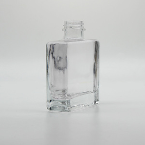 150ml Spirituosen Bourbon Whisky Glasflaschen für Getränke Custom Square Rum <span class=keywords><strong>Grog</strong></span> Gin Tequila Wodka Brandy Flasche - Product Image 2