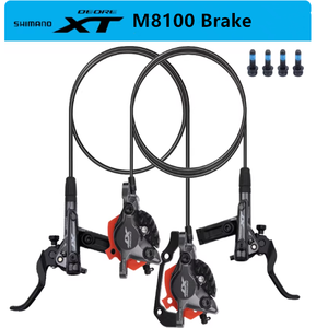 <span class=keywords><strong>SHIMANO</strong></span> DEORE <span class=keywords><strong>XT</strong></span> <span class=keywords><strong>M8120</strong></span> Freno 4 Freno de disco de pistón hidráulico ICE-TECH Pastillas de freno de resina Delantero Trasero 800/900MM / 1600/1500MM DH FR - Product Image 3