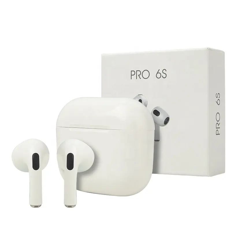 Pro 6S Wireless Ear buds With Colorful Colors Options Gaming Earphone & Headphone & Accessories For Calling/Listening To Music