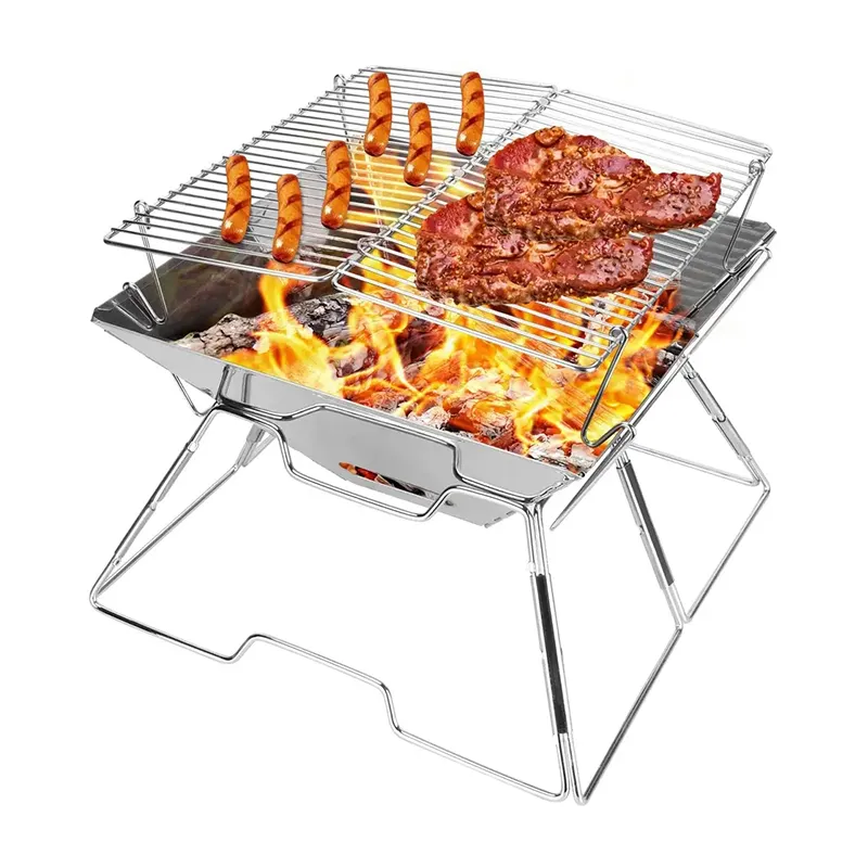 Fashionable Charcoal Barbeque Grill Wholesale Barbecue Smoker Smoke Outdoor Bbq Grill