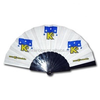 Kipas tangan plastik lipat iklan