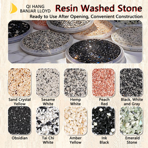 Kit de Pintura Epóxica para Pisos de Piedra Lavada de Primera Calidad, Crea una Superficie Decorativa Antideslizante y Duradera para Áreas Comerciales de Alto Tráfico en Exteriores - Product Image 2