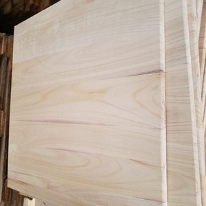 Solid Wood Boards Rectangular <b>Folding</b> <b>Outdoor</b> <b>Table</b> Customizable Size Paulownia Wood Shandong Origin - Product Image 2