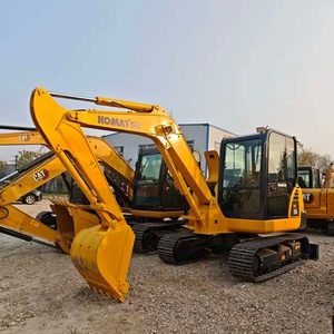 Miniexcavadora <span class=keywords><strong>Komatsu</strong></span> PC56 Usada, Excavadora Hidráulica de Orugas, Máquina de Construcción, PC55 PC60 PC70, Miniexcavadora Pequeña en Venta - Product Image 1