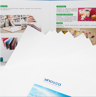 Papier Offset Sinoseakaima Art Paper-261 Format Client 70x100 A4 Anti-Frisottis Double Face Couché en Pâte Chimique Vierge de Kaolin