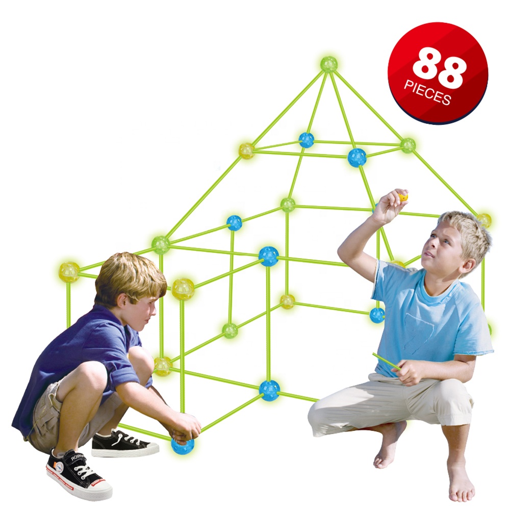 Конструктор «сделай сам», Детский конструктор «крепости», игрушка для детей, палатка для строительства, обучающая игрушка