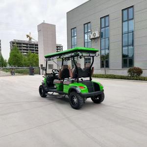 Carrito de Golf Eléctrico de Nueva Energía para 6 Personas con Opciones Personalizables, Velocidad de 30-50 km/h, Autonomía de 90 km, Frenos de Disco Delanteros - Product Image 3