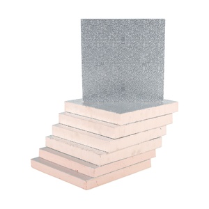 Panneau en résine de mousse phénolique haute densité, résistant au feu, avec feuille d'aluminium pour <span class=keywords><strong>l</strong></span>'<span class=keywords><strong>isolation</strong></span> des systèmes de conduits CVC, usage hospitalier, 20/30 mm - Product Image 2