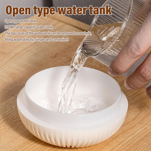 Humidificateur ultrasonique portable USB mini avec lampe de nuit LED, diffuseur d'huiles essentielles pour la maison et la voiture, application d'aromathérapie - Product Image 4