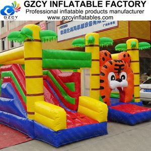 <span class=keywords><strong>Château</strong></span> gonflable portable de qualité commerciale 100% PVC pour enfants <span class=keywords><strong>avec</strong></span> toboggan/aire de <span class=keywords><strong>golf</strong></span>/piscine <span class=keywords><strong>à</strong></span> balles/mur d'escalade - Product Image 5