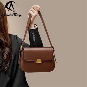 AndoBag Underarm Shoulder Crossbody Bags for Women Genuine Cow <b>Leather</b> <b>Handbag</b> Fashion <b>Small</b> Square Bag 2126 - Product Image 1