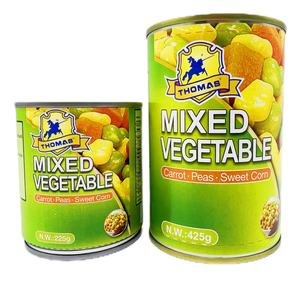 Konserve Mix sebze taze TATLI MISIR, yeşil bezelye, havuç, vb konserve karışık sebze - Product Image 6
