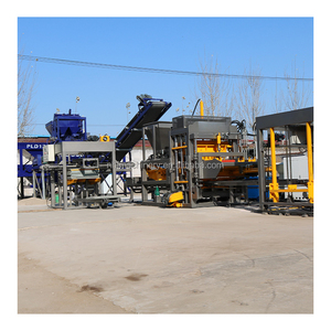 Máy làm gạch tự động hoàn toàn QT6-15, máy ép gạch xi măng bê tông nhỏ, hệ thống liên động thủy lực, thiết bị tạo khuôn gạch cho Bolivia - Product Image 1