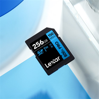 Carte SD Lexar 800X Pro haute vitesse 32 Go 64 Go 128 Go 256 Go, carte mémoire jusqu'à 150 Mo/s Classe 10 3D 4K V30 pour caméra