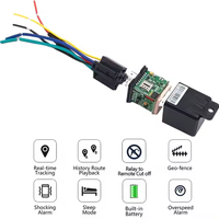 Rastreador GPS para Motocicleta con Software de Rastreo Gratuito, GLONASS, GSM, Tablero de Instrumentos, con Corte de Motor, Mini Relé, Dispositivo GPS