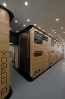 KSL Double Smart Sleep Pod pour auberge de jeunesse haut de gamme, hôtel intelligent, Sleepbox, chambre cabine à 2 portes, lit, salle de repos aéroport, salle de sieste