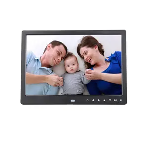 Factory direct sale 8inch IPS hd digital video song photo frame calendar abs multi function digital photo framce