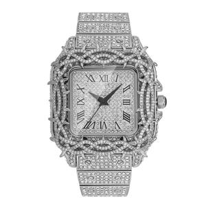 Moissanite Diamond <b>Watch</b> Ice-cut Luxury <b>Watch</b> High-end Premium Automatic <b>Watch</b> VVS Moissanite Diamond Waterproof - Product Image 4