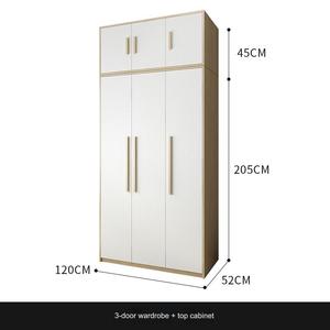 Offre spéciale Rangement personnalisé Style moderne simple Meubles de chambre à coucher Placard organisateur Armoires placard - Product Image 5