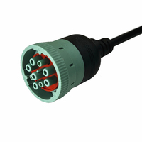 Scanner Diagnostic Cable 402048 High Tenacity DB15 Pin Male Serial Connection Port Break Proof for Scanner