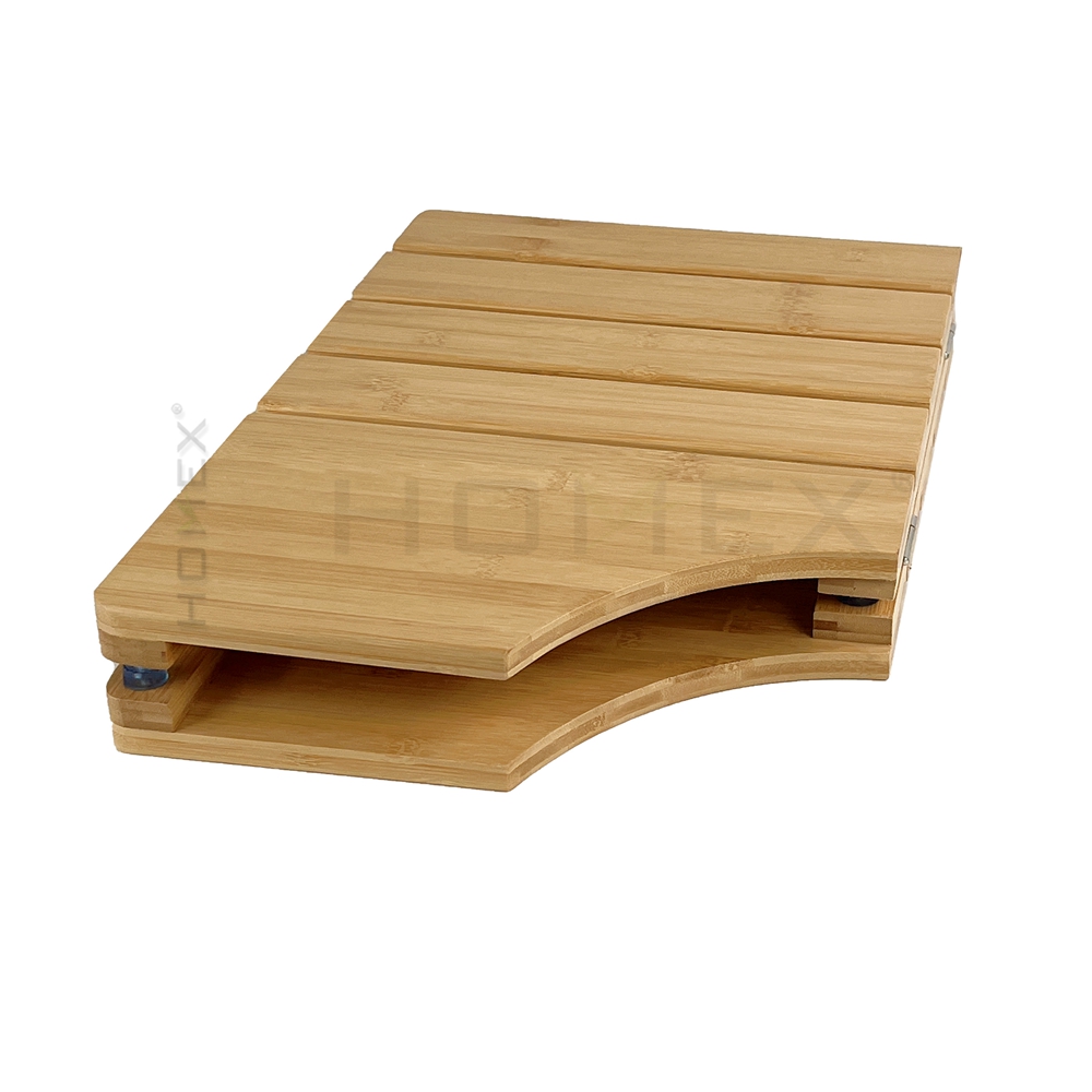 Товары для ванной комнаты, складной бамбуковый коврик для ванной комнаты, U-образные коврики для туалета/коврик для туалета