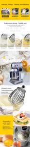 Yoslon YB-5 mélangeur planétaire mélangeur de lait alimentaire qualité alimentaire 304 acier inoxydable interrupteur gratuit meilleur <span class=keywords><strong>prix</strong></span> mélangeur de <span class=keywords><strong>boulangerie</strong></span> pâte à <span class=keywords><strong>pain</strong></span> - Product Image 3