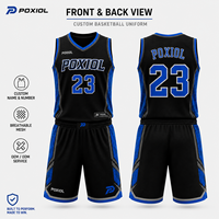 Paquete de Uniformes de Baloncesto Personalizados para Múltiples Equipos, Camiseta y Pantalones Cortos con Diferentes Colores para Organizadores de Ligas y Torneos
