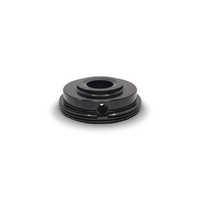 High-performance Cutting Tools Cnc Milling Lathing Drilling Black Anodize Aluminum 6061 Sandblast Camera Parts Customized Shape