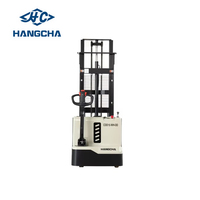 Transpalette Électrique Hangcha 1500kg Type Walkie Neuf avec Batterie Plomb-acide 24V/85Ah et Déplaceur Latéral Électrique