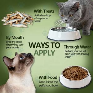 Gotas de Cardo Mariano para Animais de Estimação Atacado Líquido de Cardo Mariano para Cães e Gatos Saúde dos Rins Apoia Omega 3 EPA DHA - Product Image 4